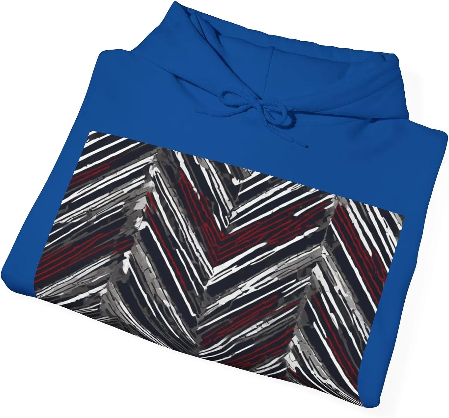 Толстовка с капюшоном, Gildan Heavy Blend, Royal — фото 4