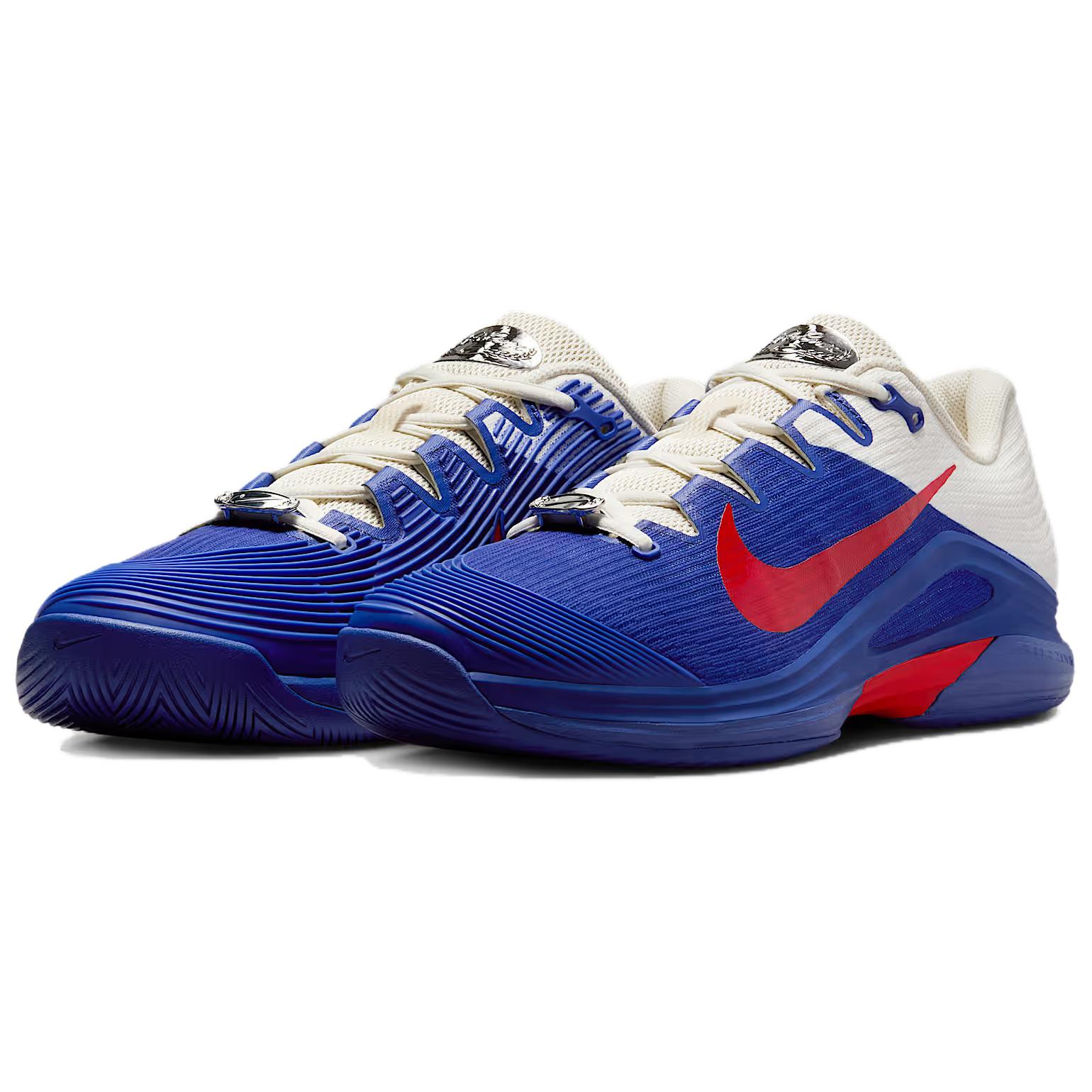 Nike Кроссовки Court Air Zoom Vapor 12 Premium Hc Deep Night Light Crimson — фото 3