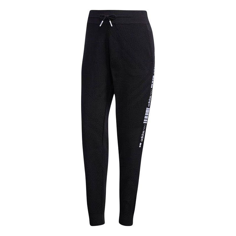

Adidas Neo W CS KNIT TP Вязаные спортивные штаны Women's Black