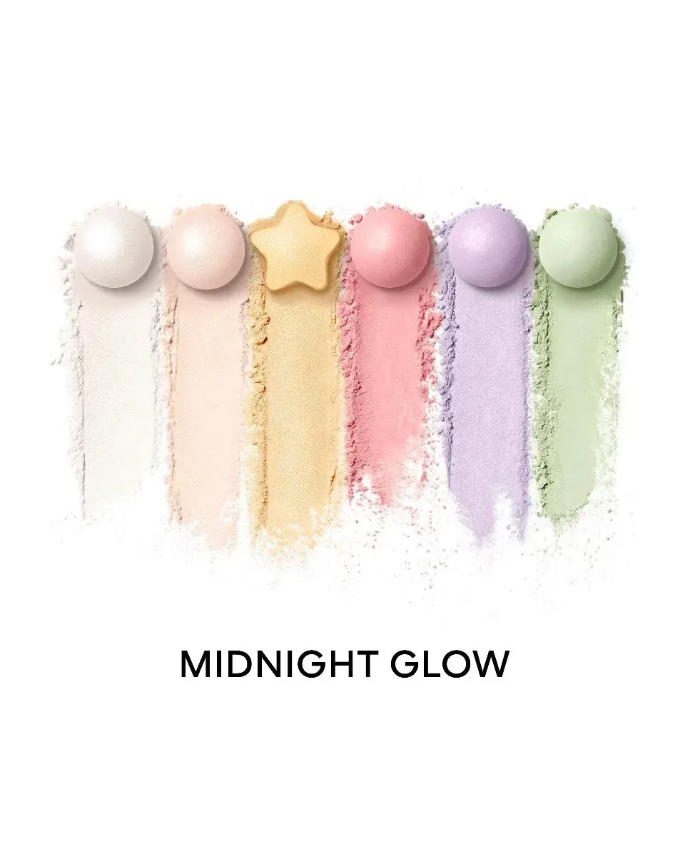 Лимитированная коллекция  Midnight Glow легендарных «метеоритов», рассыпчатой пудры в виде цветных жемчужин Guerlain — фото 2