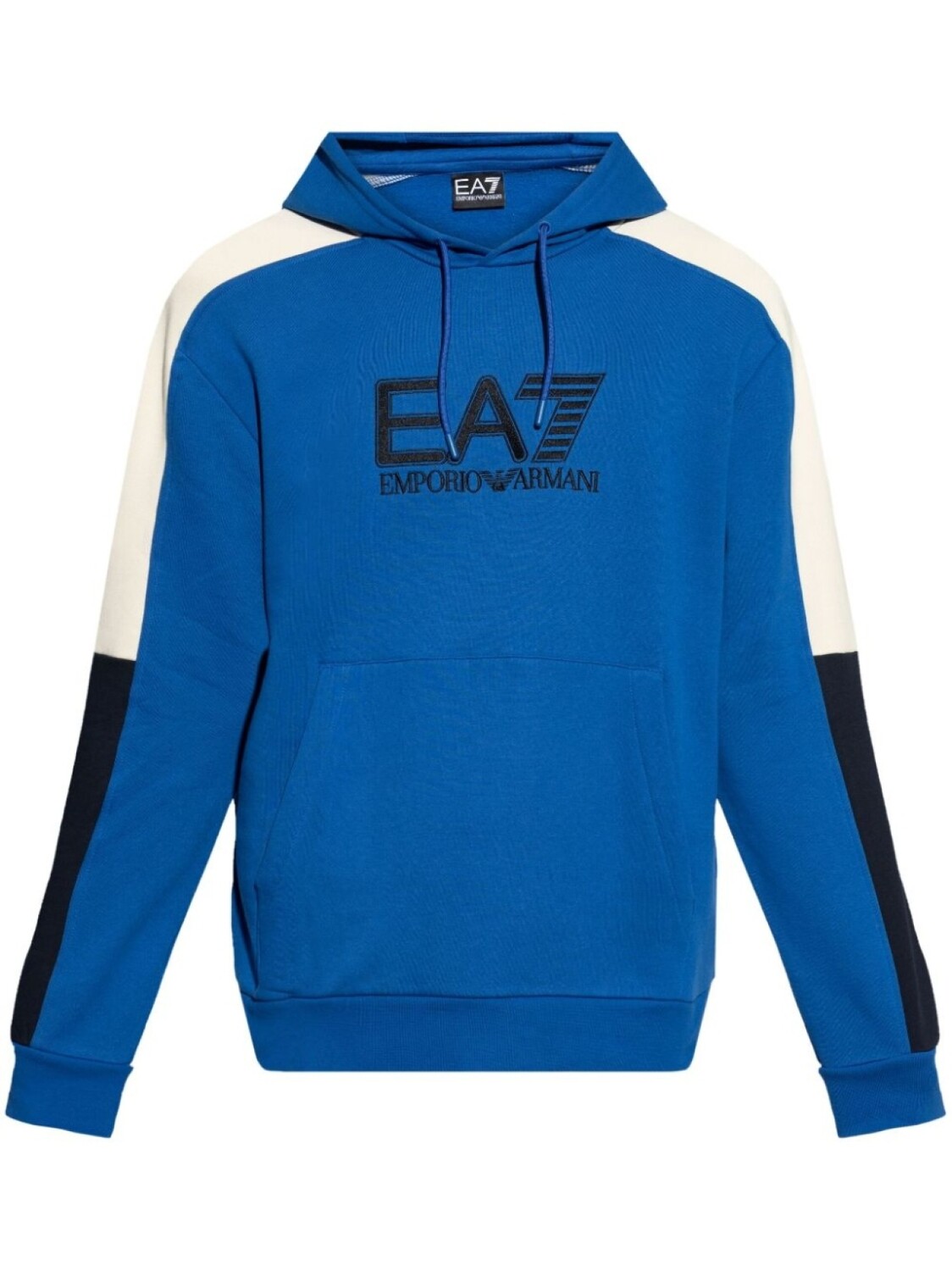 

Толстовка с вышитым логотипом Ea7 Emporio Armani, синий