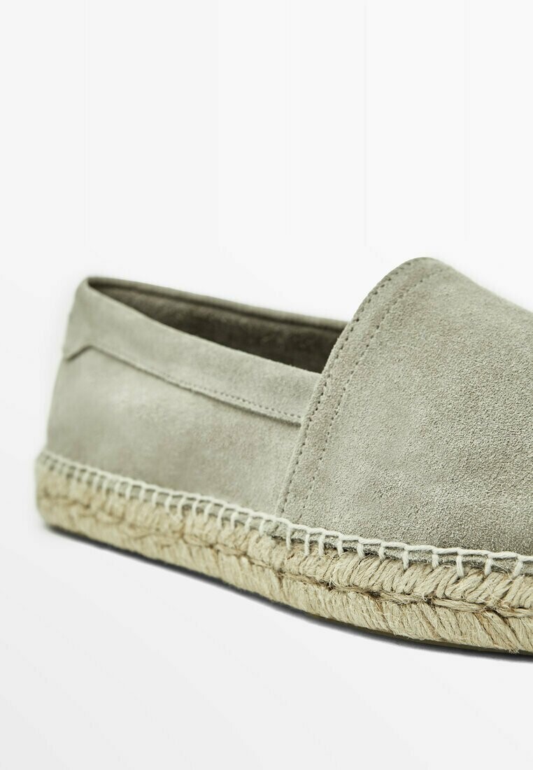 

Эспадрильи SPLIT Massimo Dutti, светло-зеленый
