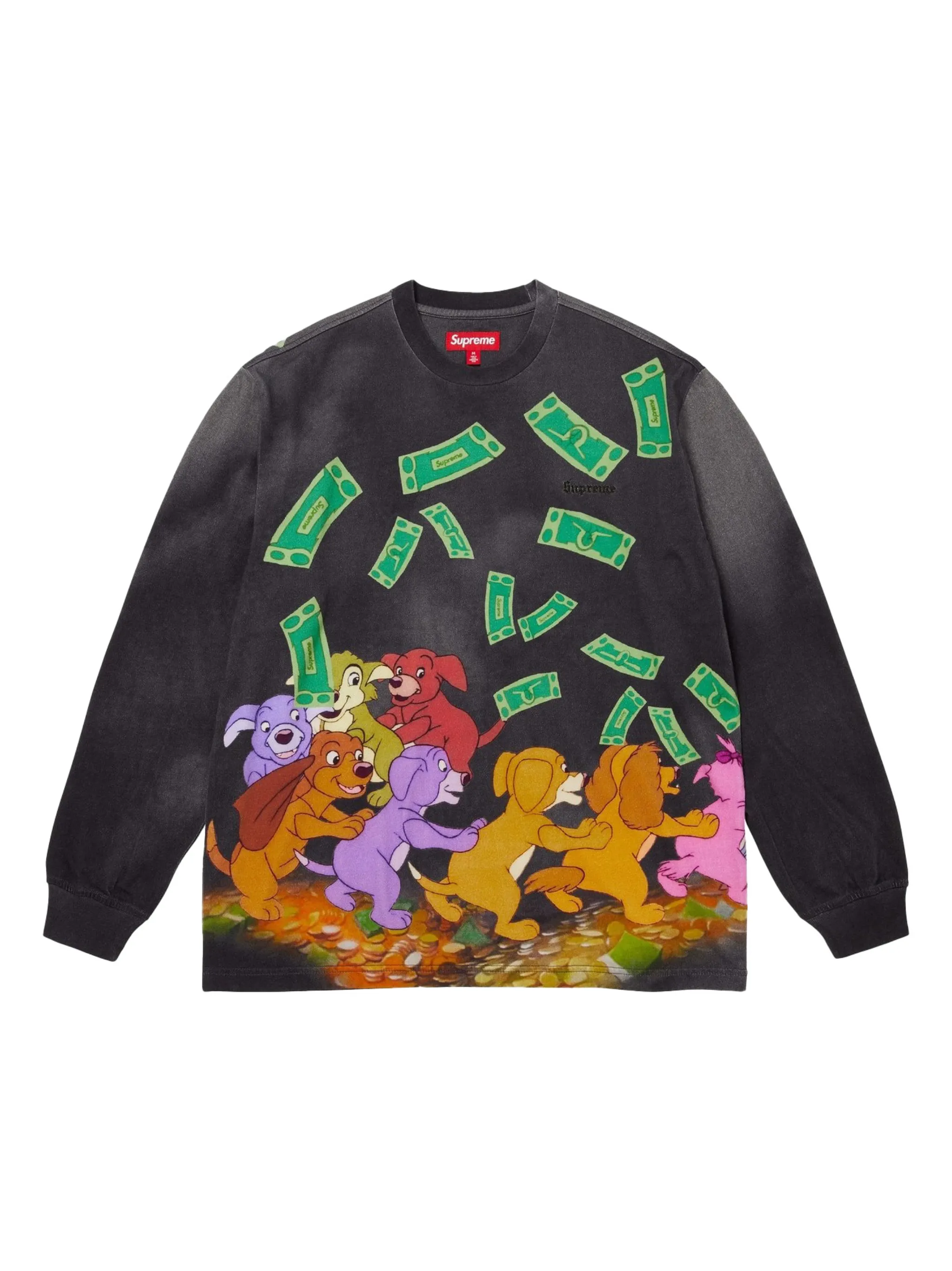 

Футболка All Dogs Go To Heaven Supreme, серый