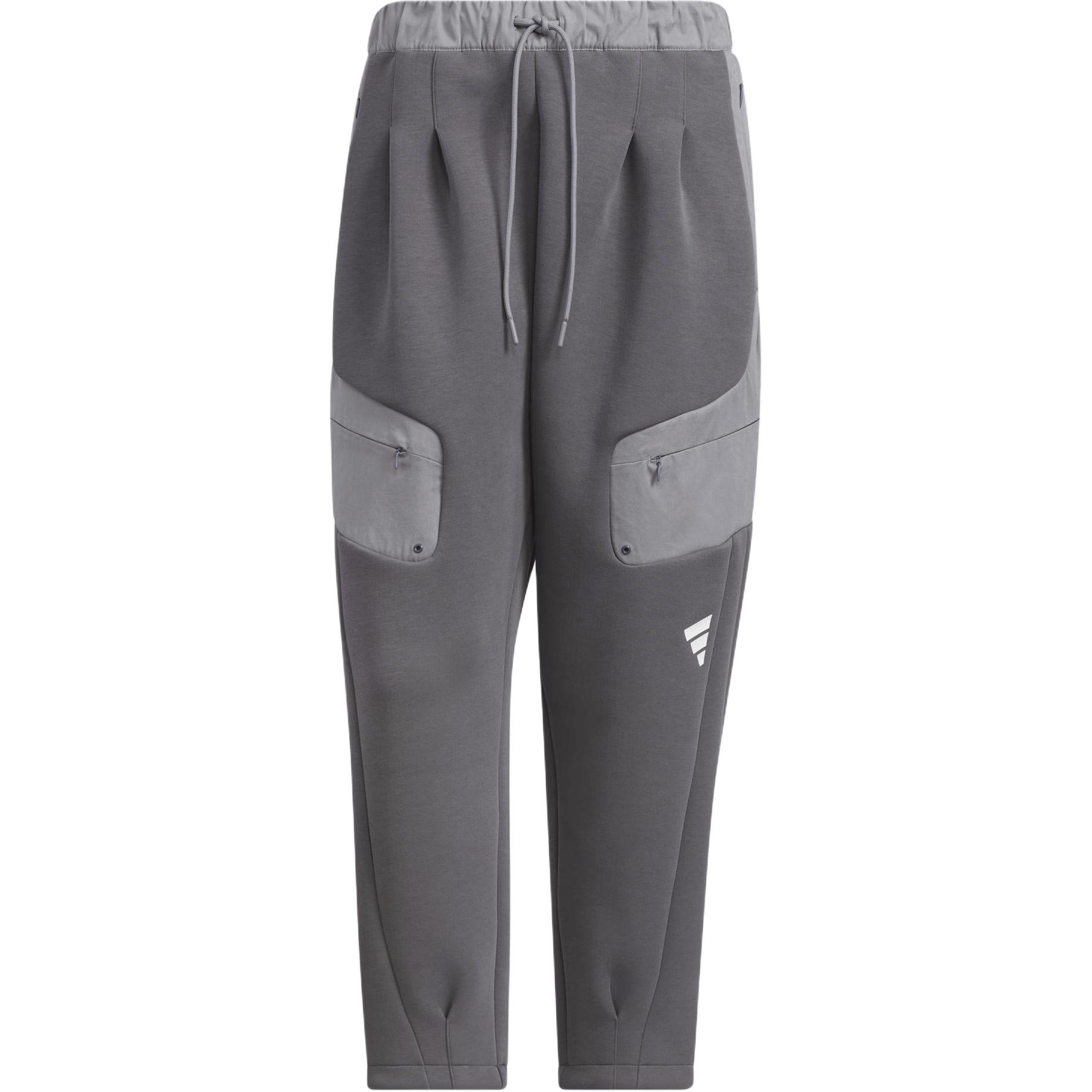 

Футболка Adidas FW24 FUSTL P KN PT3 Повседневные Брюки Мужские Темно-Серый/Серый