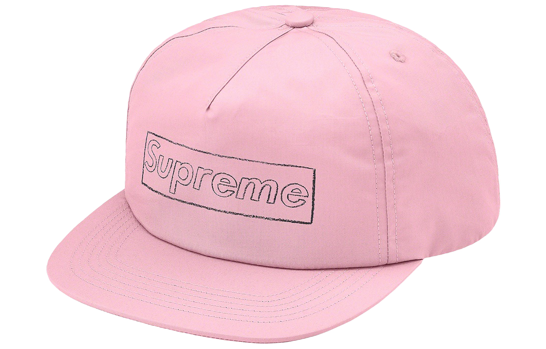 

Supreme Кепка Kaws Chalk Logo, Pink