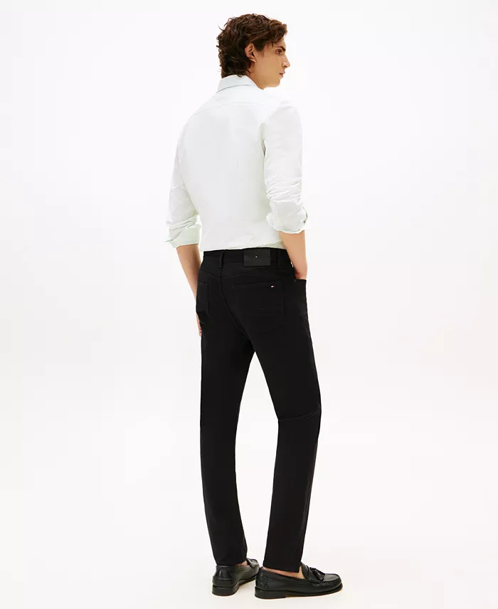 Мужские джинсы Bleeker Slim Fit Stretch Tommy Hilfiger, черный — фото 4