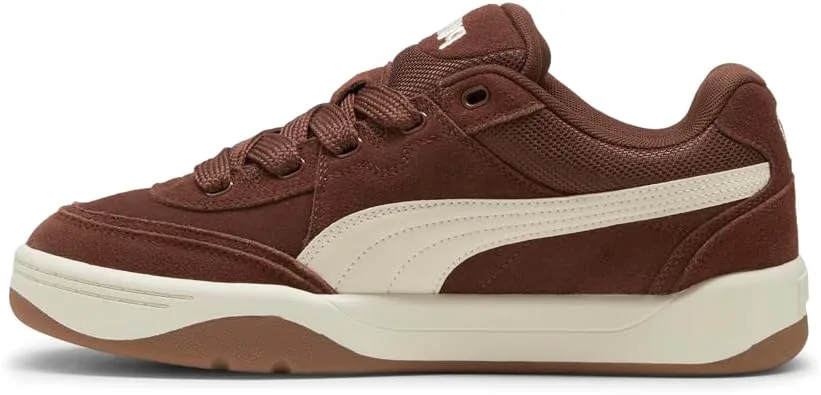 Мужские кроссовки PUMA Park Lifestyle Sk8 с шнуровкой для повседневной носки - коричневые, коричневый — фото 3