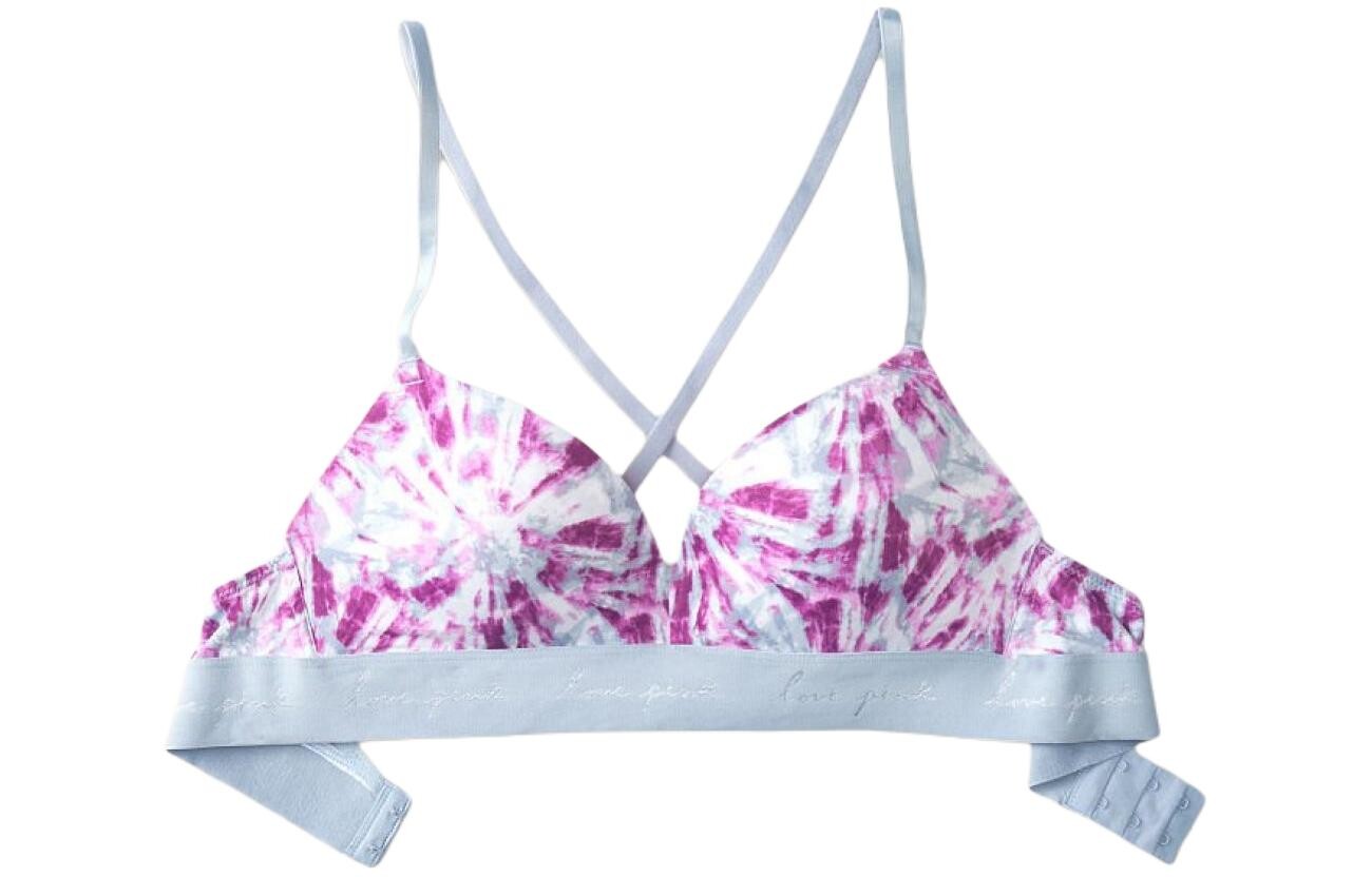 

Женский бюстгальтер Victoria's Secret, цвет Blue-violet tie-dye