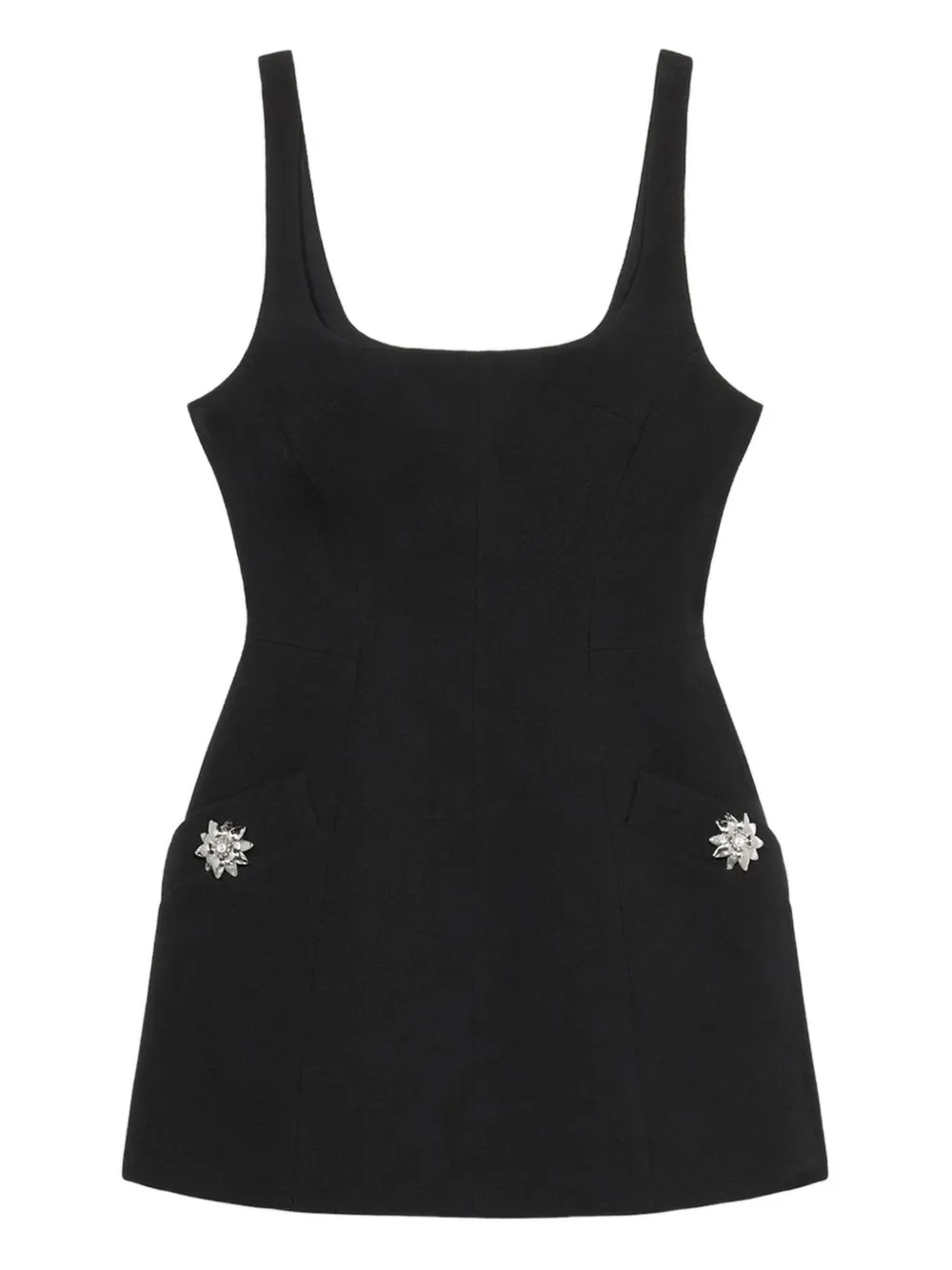 

Декорированное платье мини BLUMARINE, черный