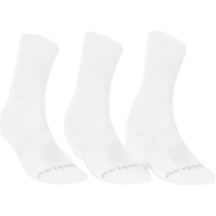 

Носки унисекс до середины голени, 3 пары, снег DECATHLON, Snow