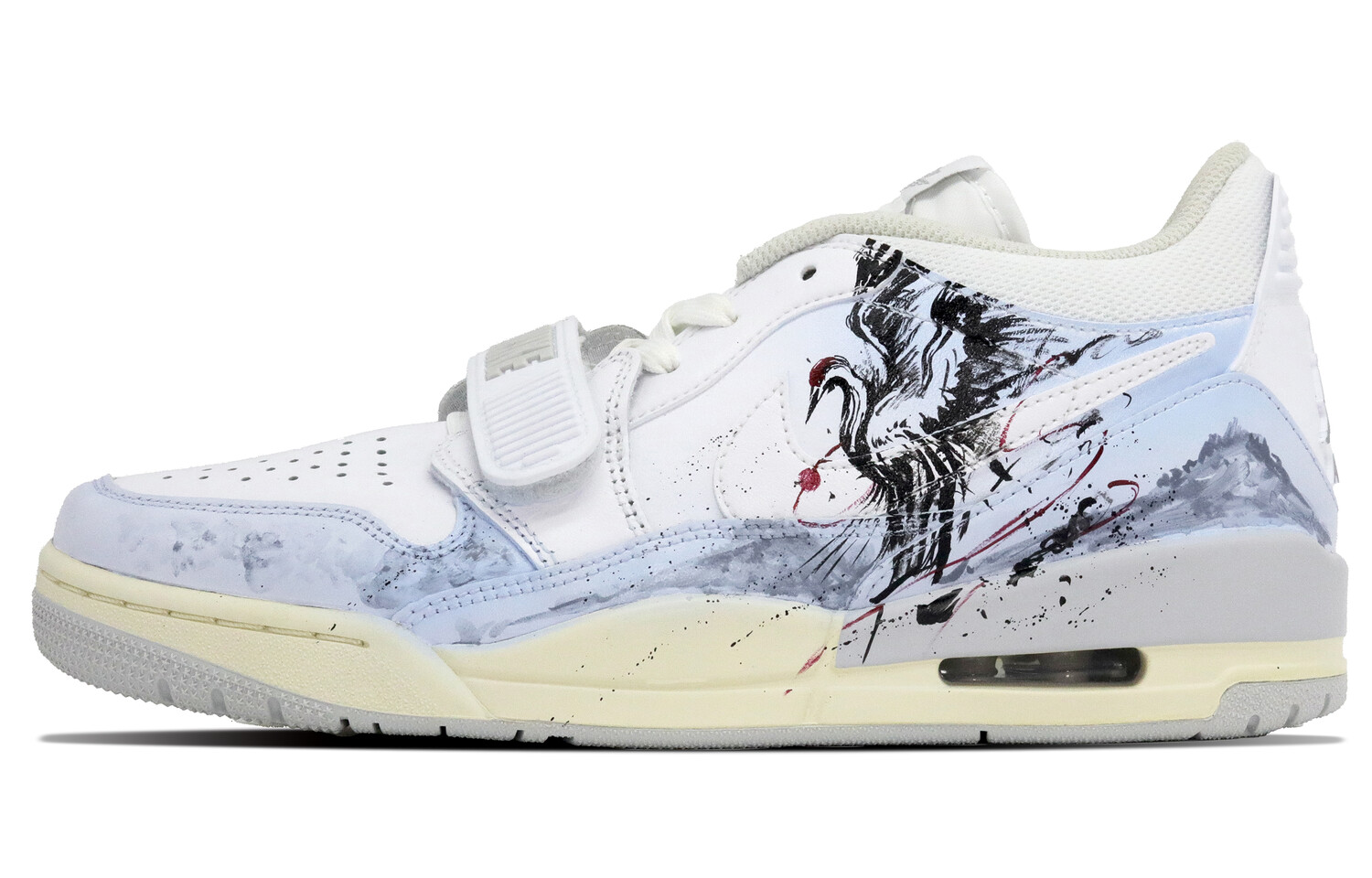 

Кроссовки Jordan Legacy 312 Vintage Basketball Shoes Men Low-top White/blue/black, голубой, Синий, Кроссовки Jordan Legacy 312 Vintage Basketball Shoes Men Low-top White/blue/black, голубой
