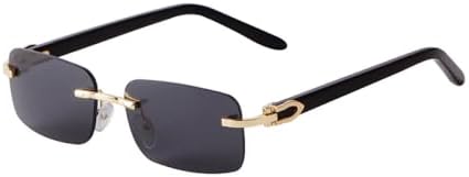 

Солнцезащитные очки в стиле ретро 2026 года, без оправы, с мраморным рисунком, из ацетата, для мужчин и женщин, модные, с зелеными линзами, прямоугольной формы generic, C1