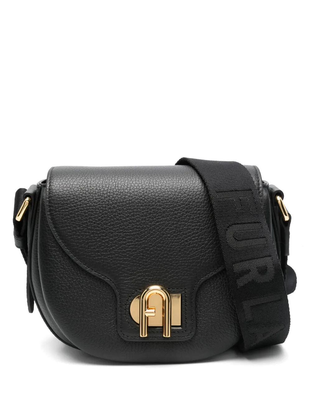 

Сумка через плечо с откидным клапаном Furla, черный