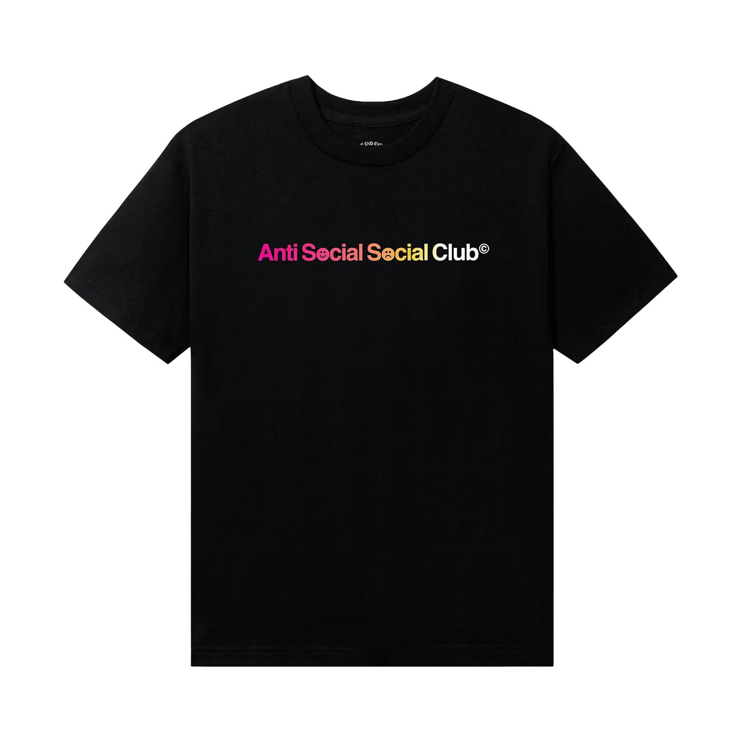 

Футболка Anti Social Social Club Indoglo, черная, Черный, Футболка Anti Social Social Club Indoglo, черная