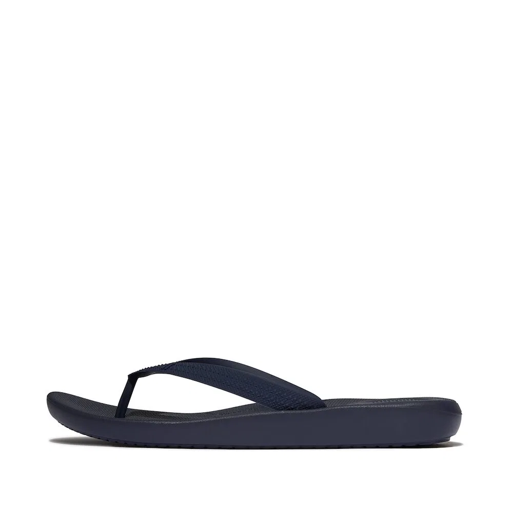 Мужские тёмно-синие шлёпанцы I-Cushion Textured Strap от Fitflop — фото 2