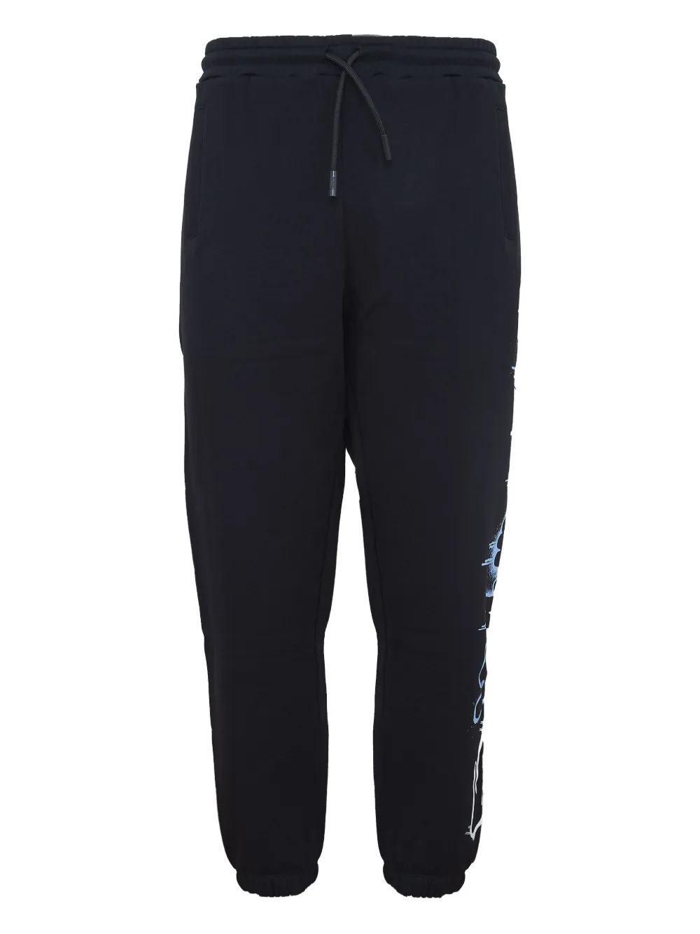 

Спортивные брюки с принтом граффити Disclaimer, черный