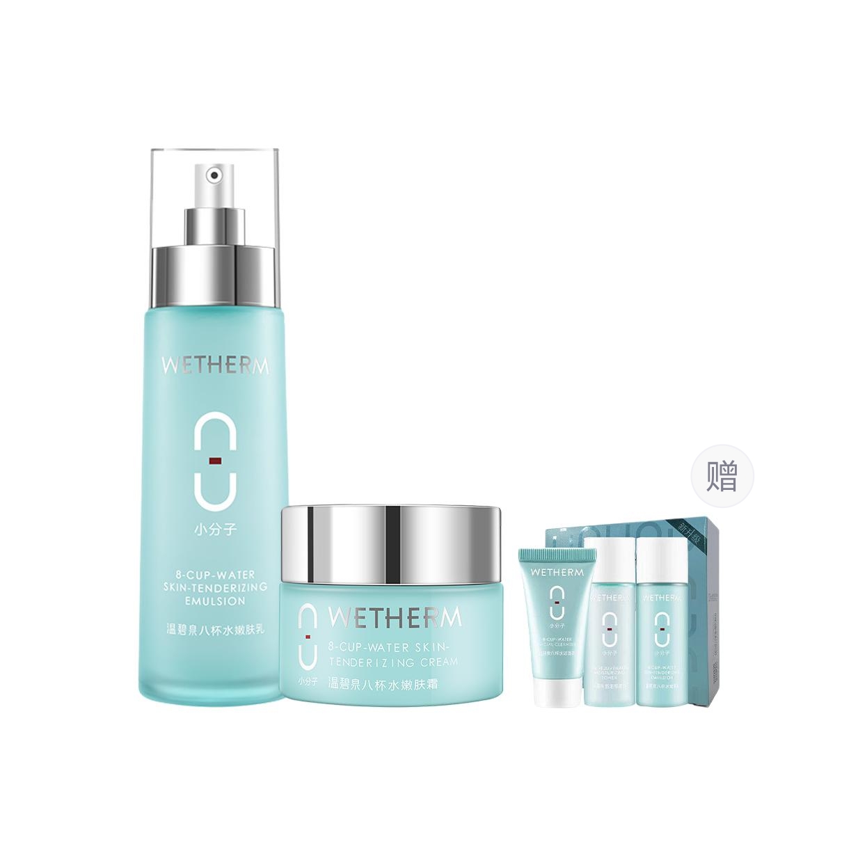 

Лосьон для смягчения воды, восемь чашек, Gentle Refreshing Type, увлажняющий освежающий, 110 мл WETHERM