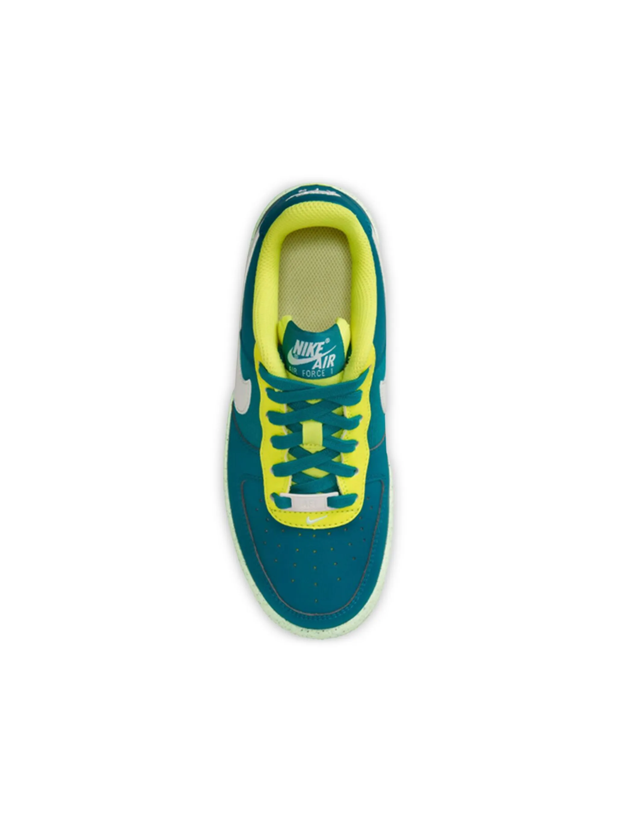 Кроссовки Air Force 1 Crater Nike Kids, зеленый — фото 3
