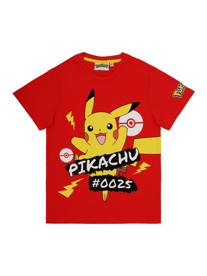 

Футболка Pokémon, красный