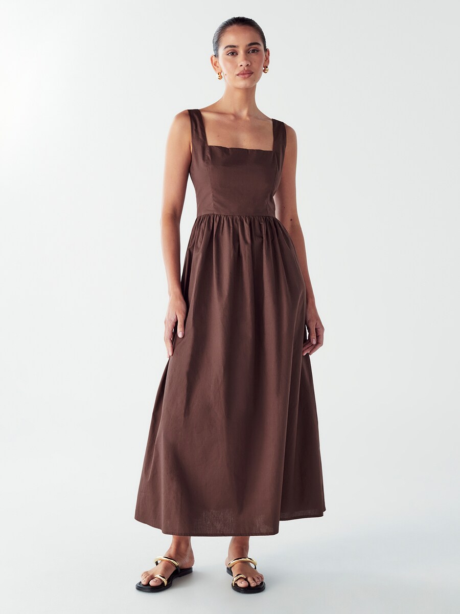 

Миди платье Willa SAZ, Brown