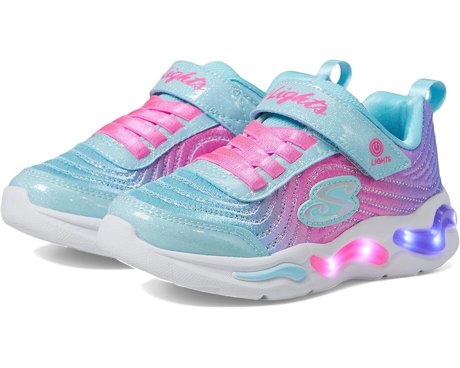 

Кроссовки SKECHERS KIDS Wavy Beams - Ombre Express 302327L, цвет Mint