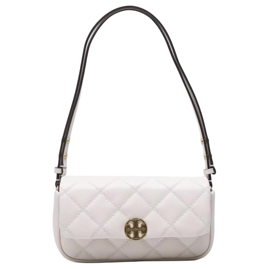 

TORY BURCH Овчинная сумка через плечо, женская белая