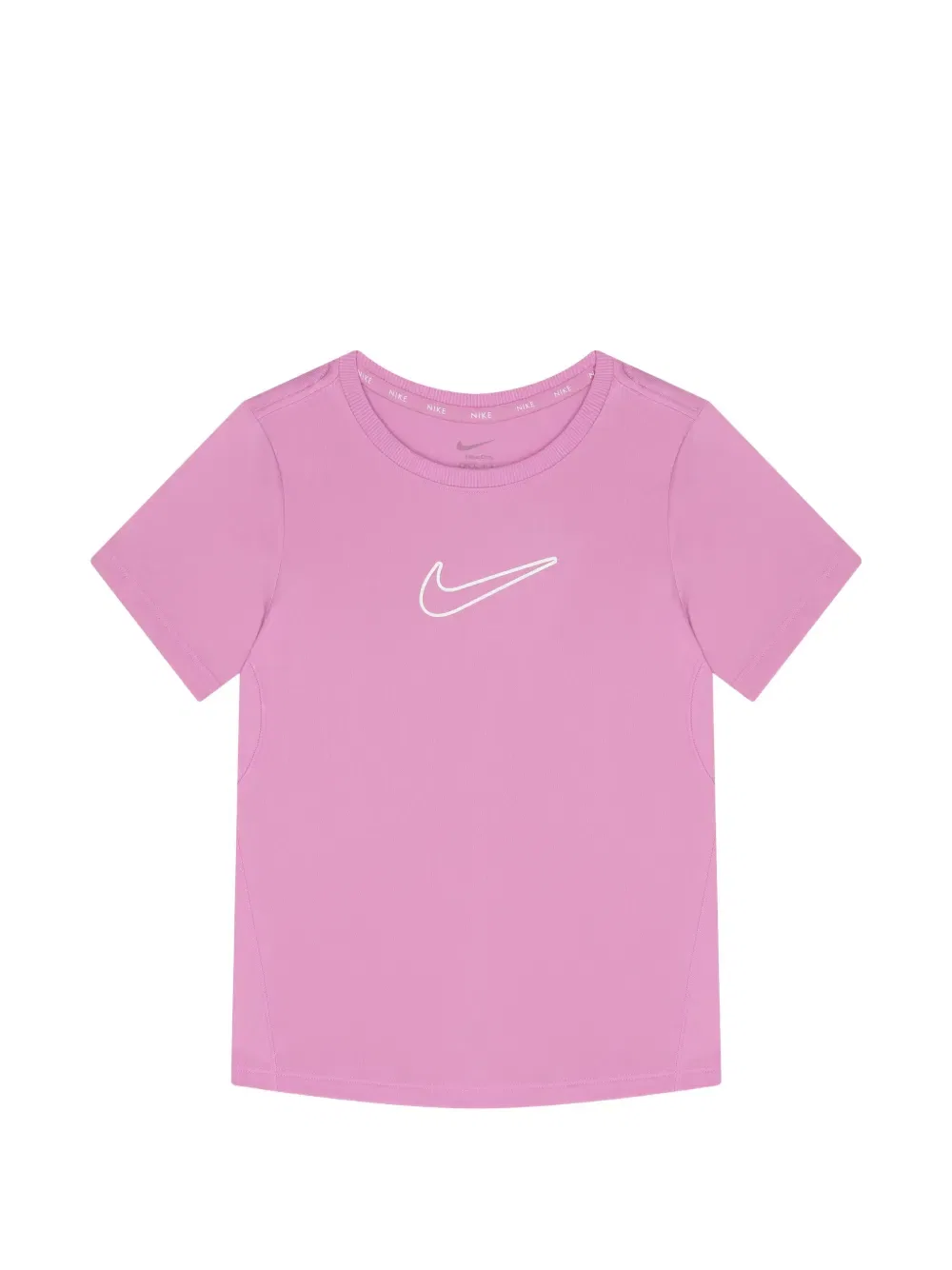 Футболка с круглым вырезом и короткими рукавами Nike Kids, розовый