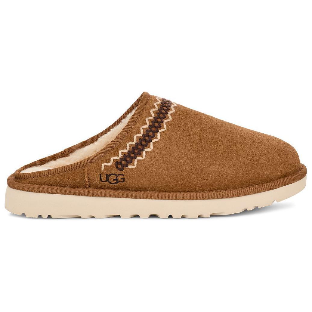 Классические тапочки Atherson Slip On Chestnut UGG, коричневый — фото 2