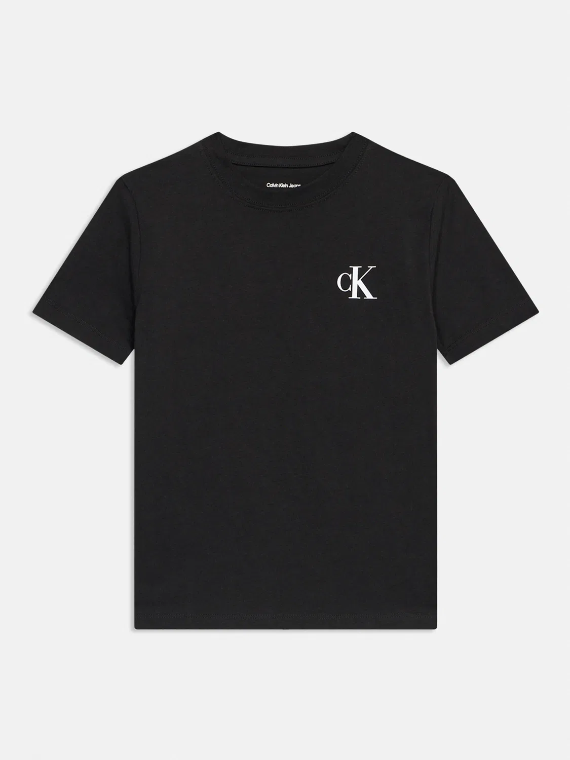 Джинсовая рубашка Calvin Klein Jeans бежевого и черного цвета — фото 3