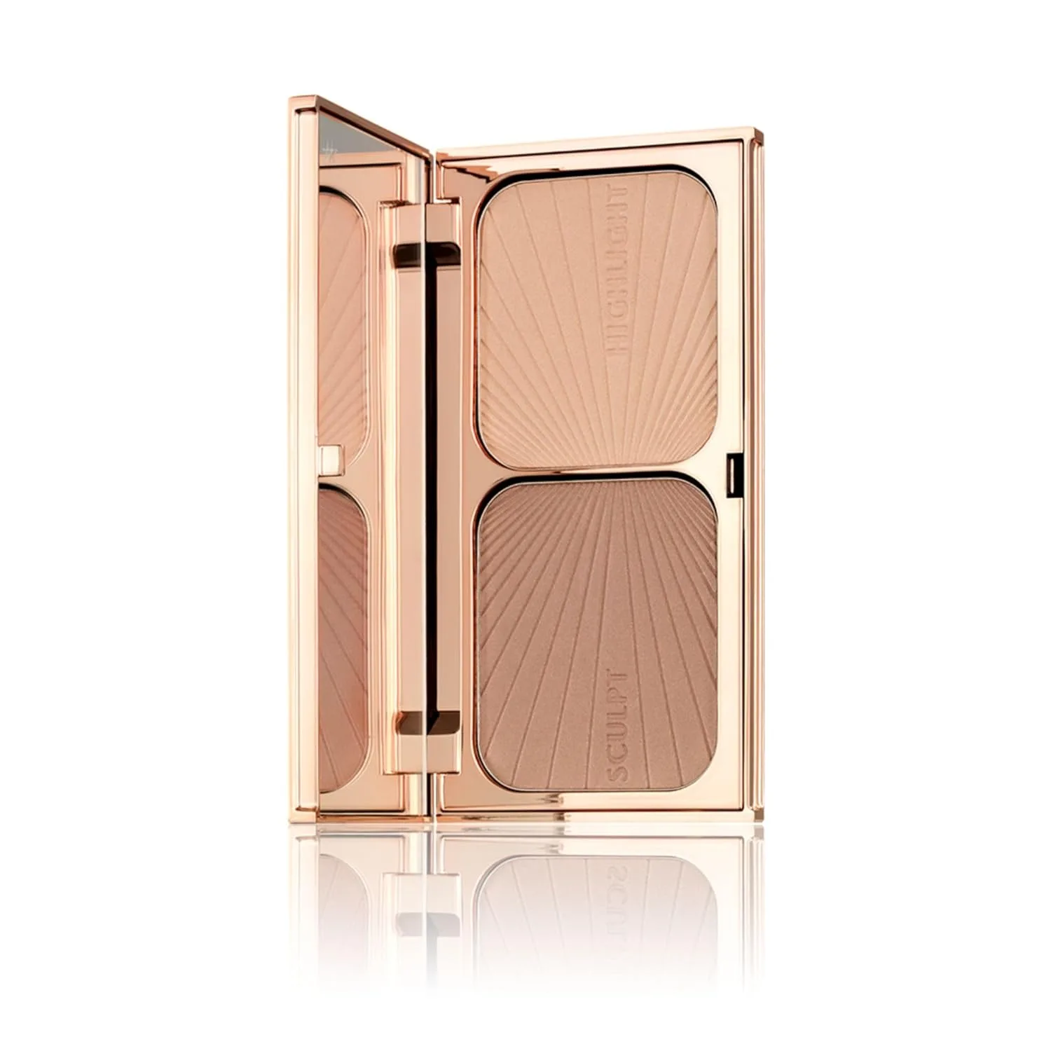 Палетка для контурирования и хайлайтинга Charlotte Tilbury Filmstar Bronze & Glow, Light/Medium
