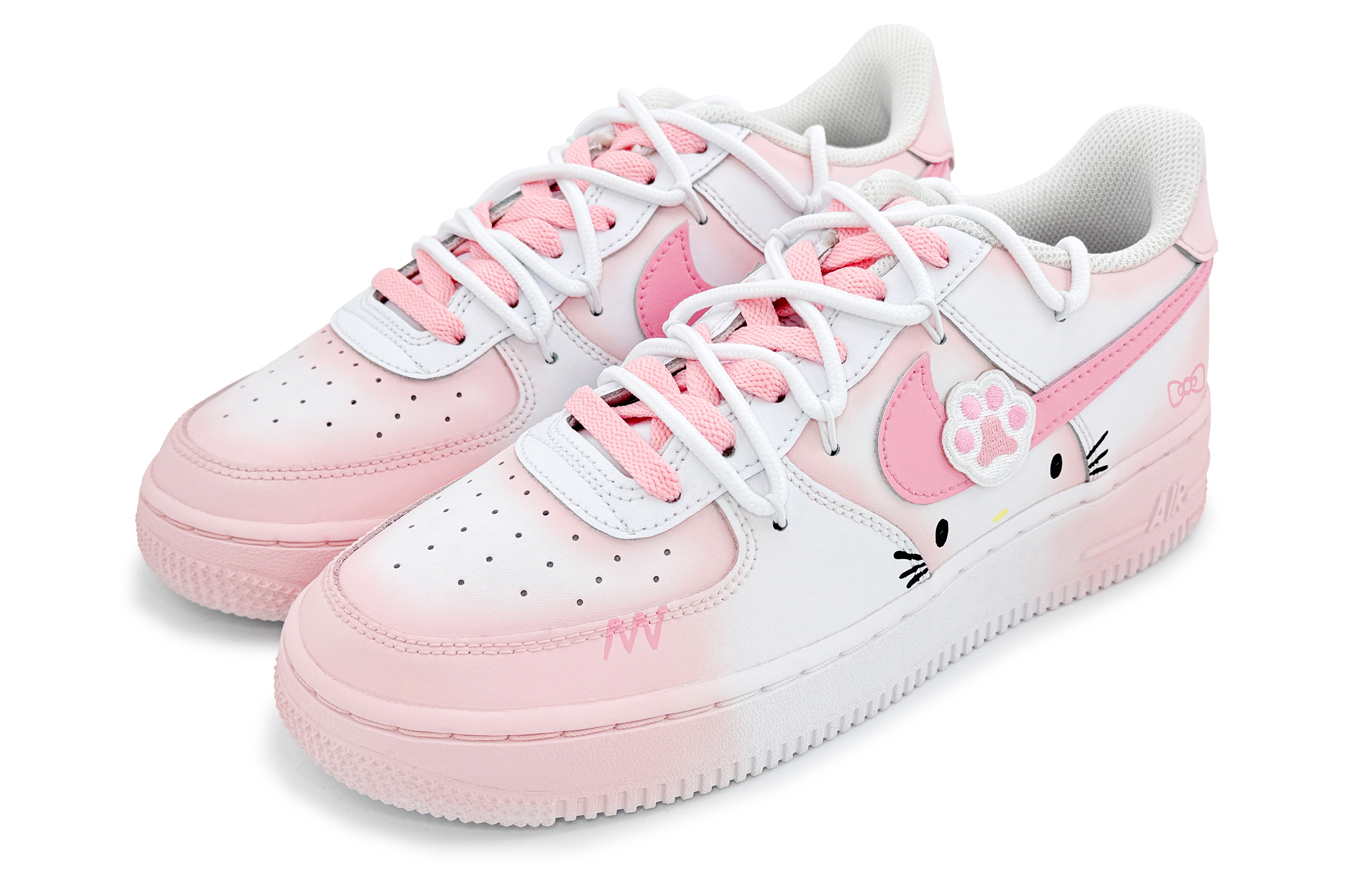 Детские кроссовки для скейтбординга Air Force 1 LE для подростков Nike, розовый — фото 3