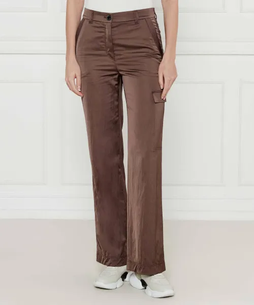 

Брюки Уиган Loose fit Marc Cain, коричневый