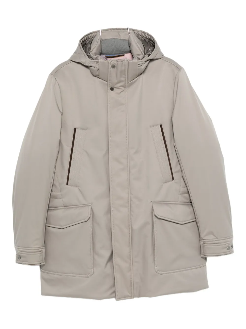 

Куртка с капюшоном Moorer, серый