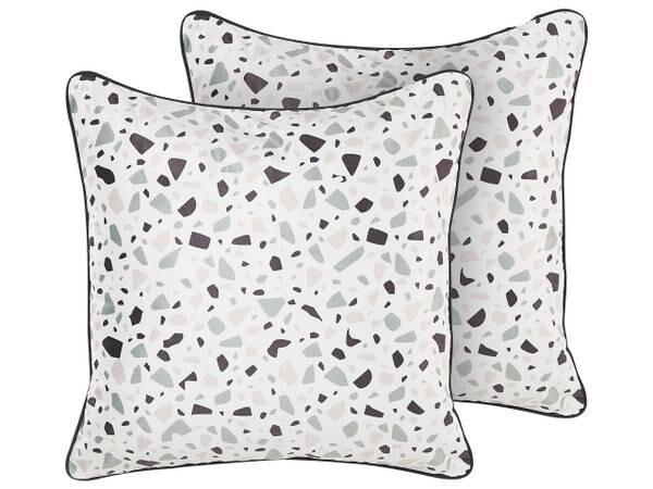 

Подушка Beliani 2 шт LAVENDER, 45x45x45 см цвет schwarz/grau/multicolor/weiß