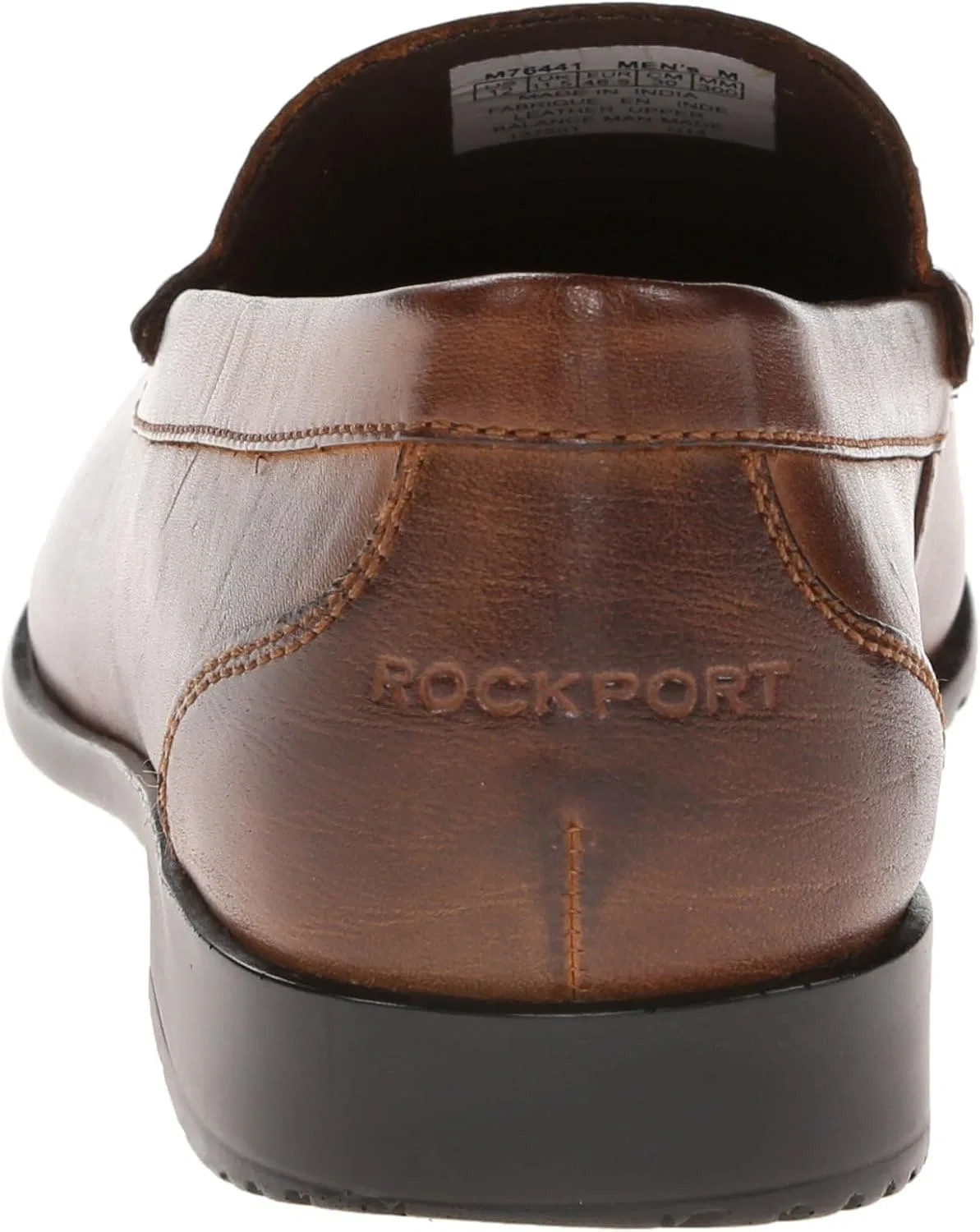 Мужские классические лоферы Rockport Classic Lite Venetian без шнурков, Dark Brown — фото 3