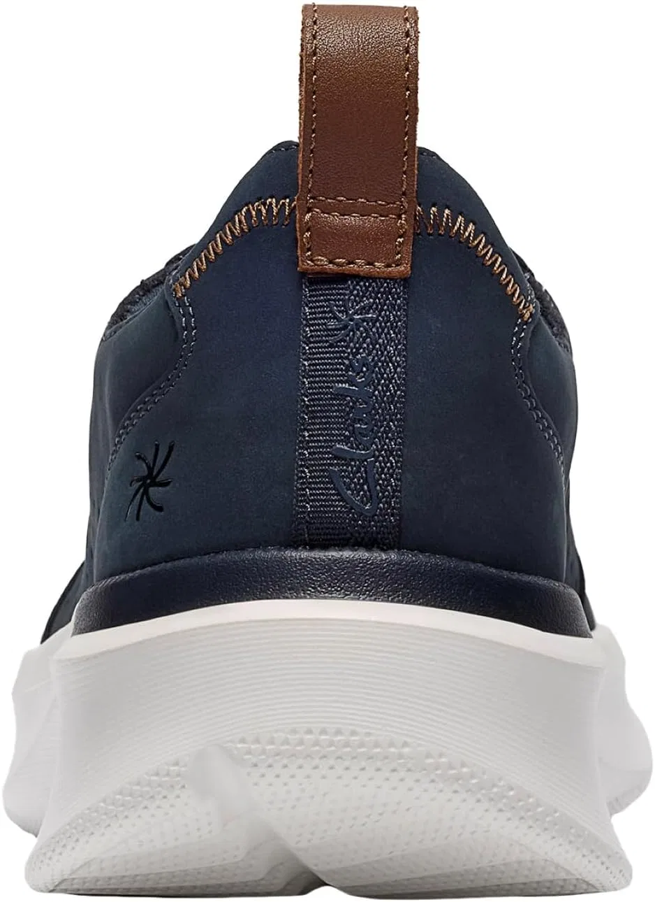 Мужские кроссовки Clarks Solevana Style CloudSteppers, Navy Nubuck — фото 3