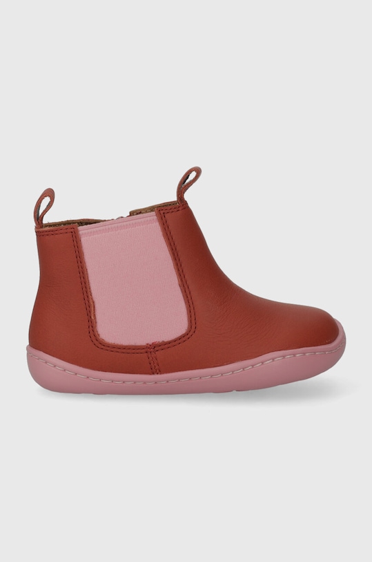 

Детские кожаные ботинки Peu Cami FW Camper, красный