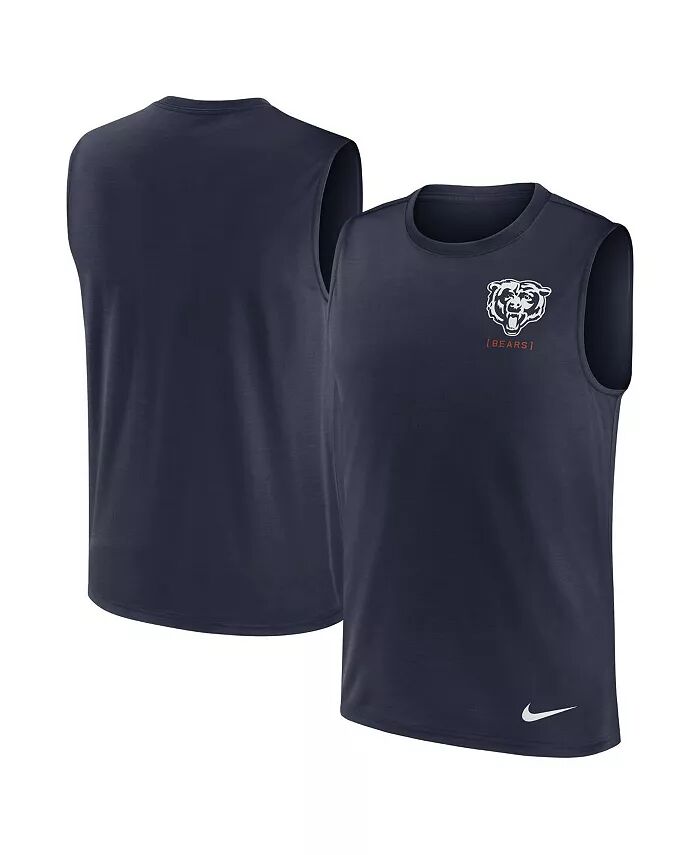 

Мужская темно-синяя майка Chicago Bears Muscle Nike