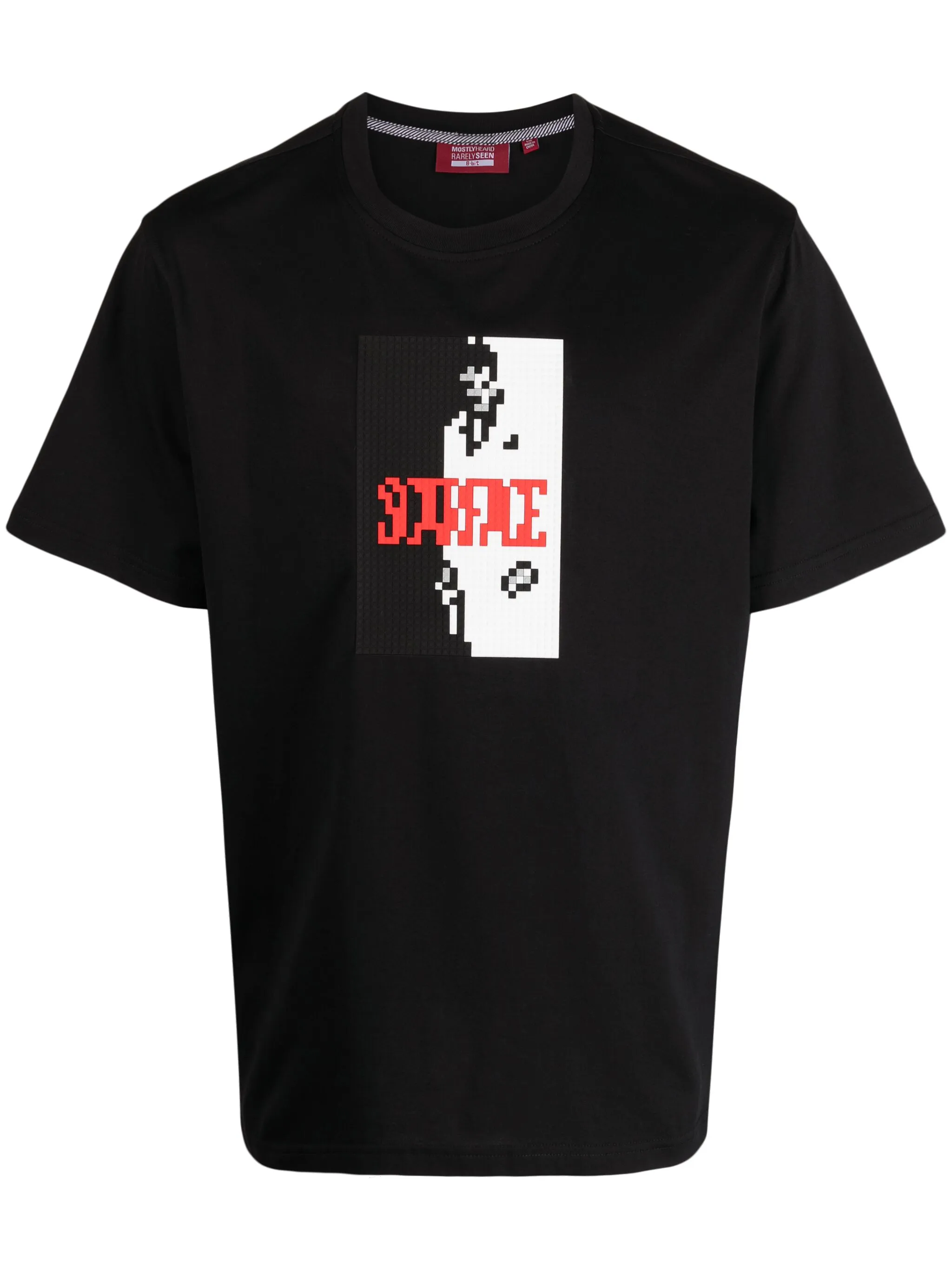 

Футболка Say Hello To My Little Friend Mostly Heard Rarely Seen 8-Bit, черный