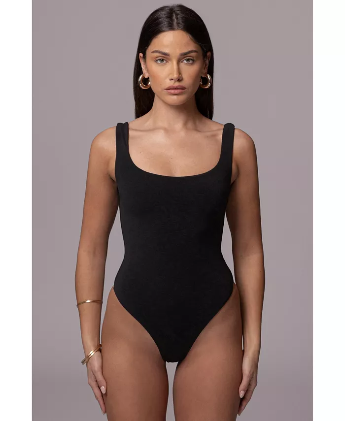 

Женский боди-майка Feel Good JLUXLABEL, черный