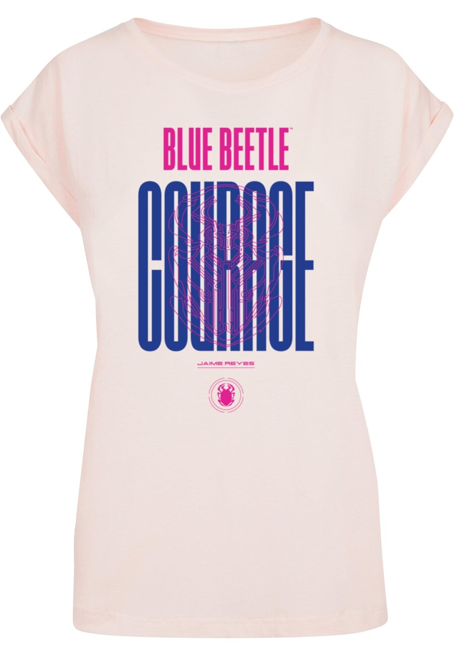 

Футболка ABSOLUTE CULT Shirt Blue Beetle - Courage, цвет fuchsia/rose