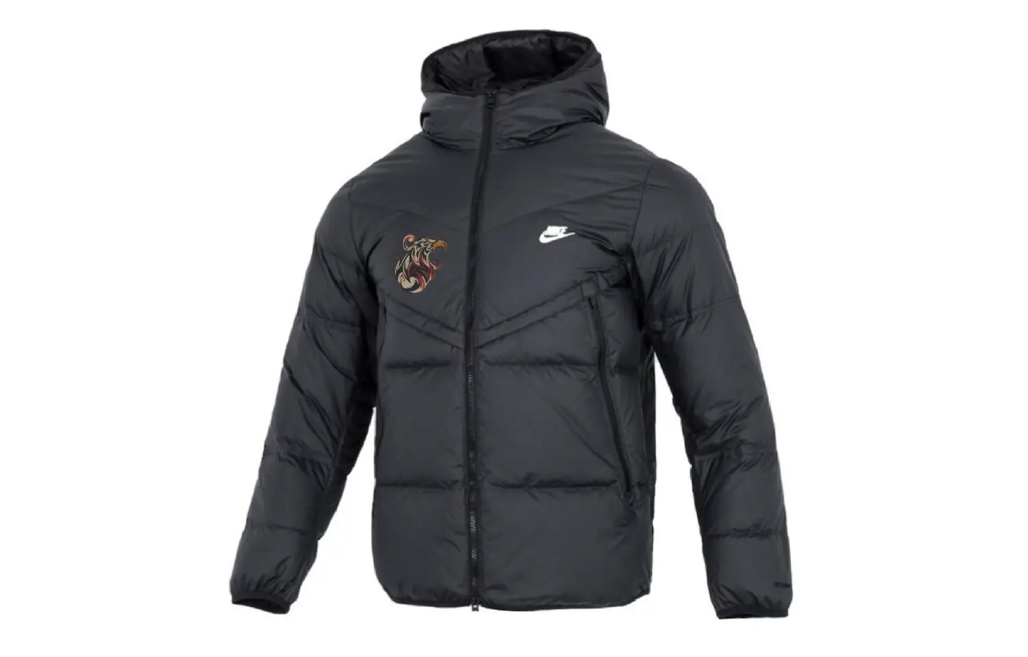 

Nike Пуховик мужской черный, Black