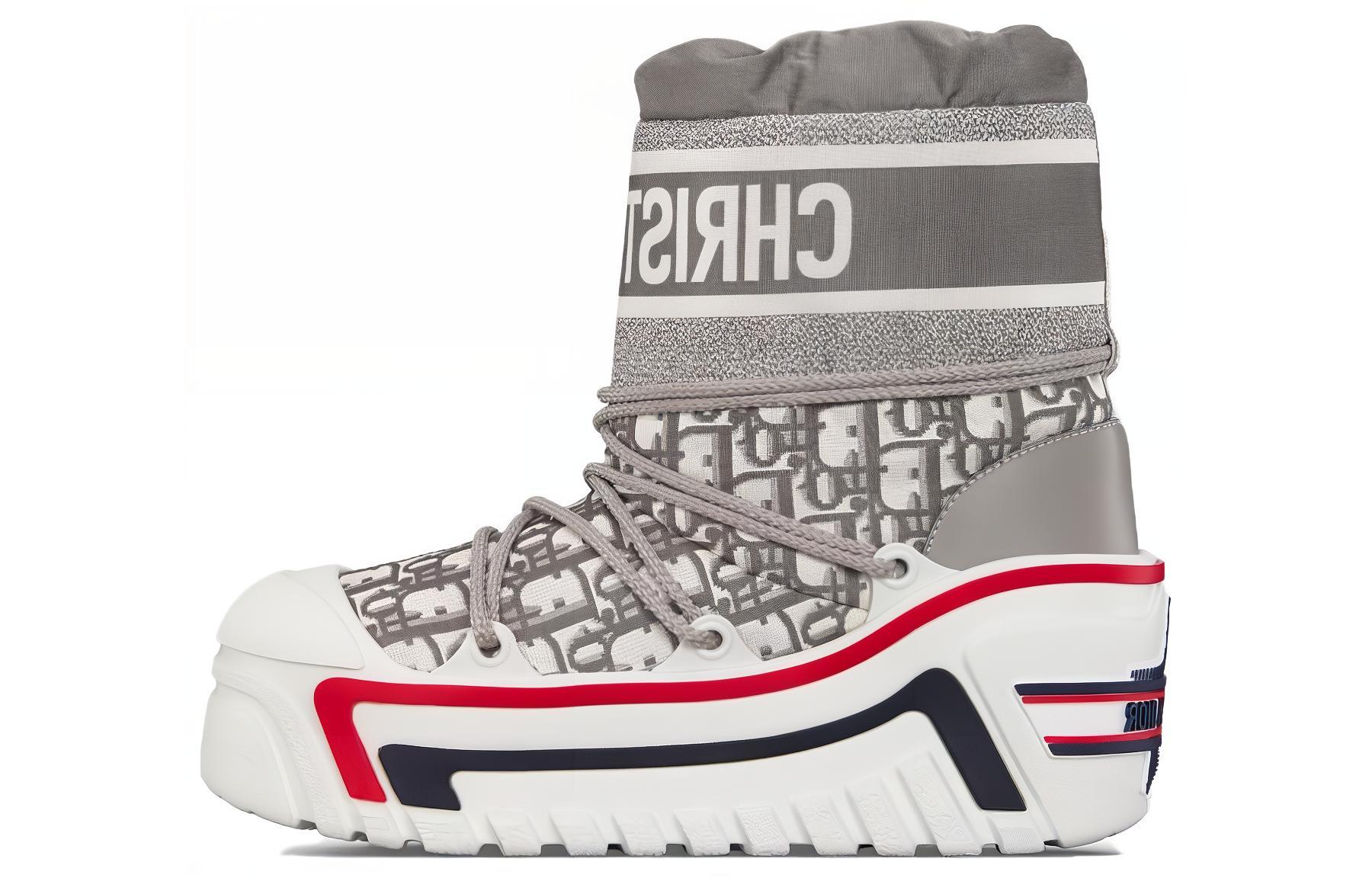 Женские короткие ботинки alps Rock Gray DIOR, Rock Gray