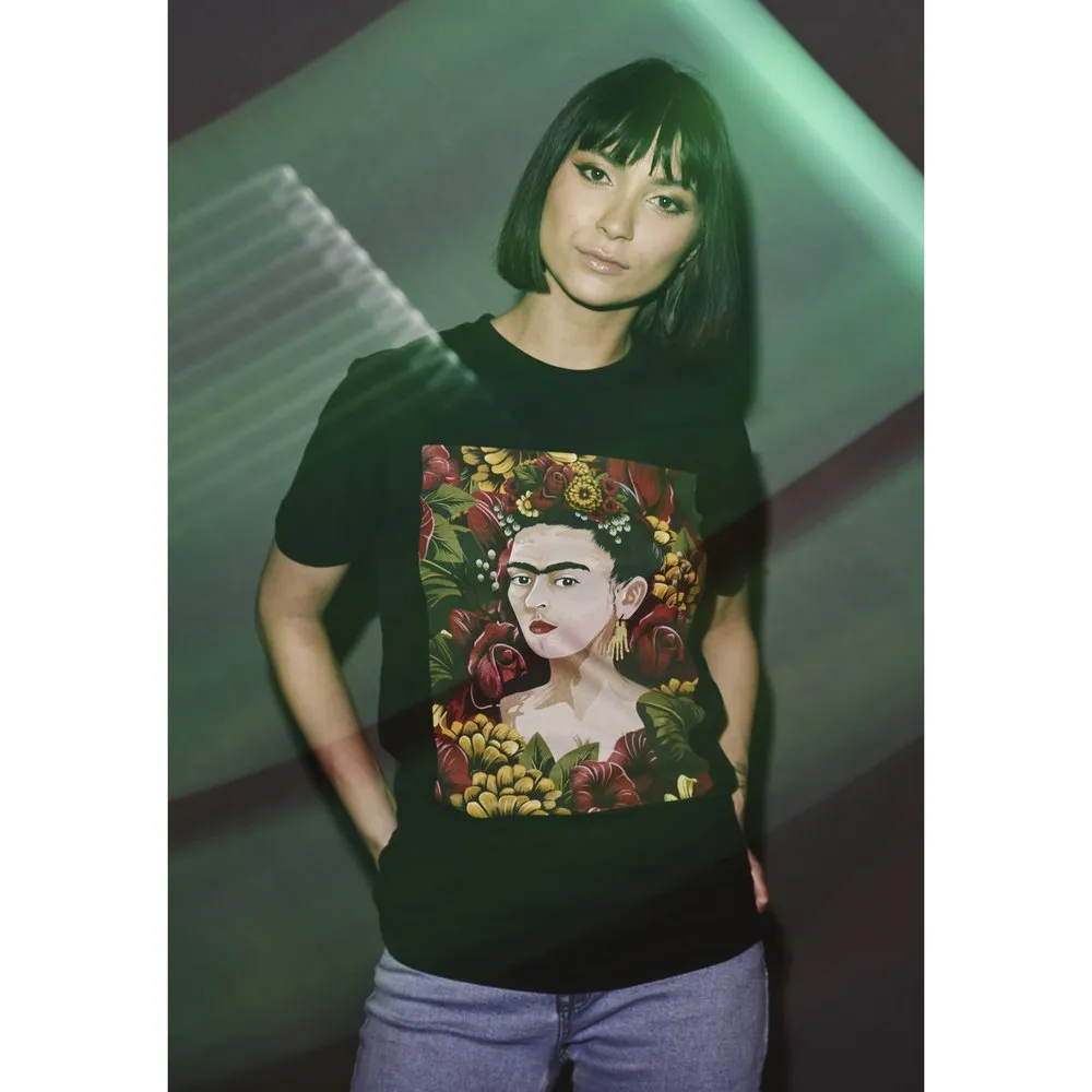 

Футболка с коротким рукавом Mc Clothes Frida Kahlo, черный