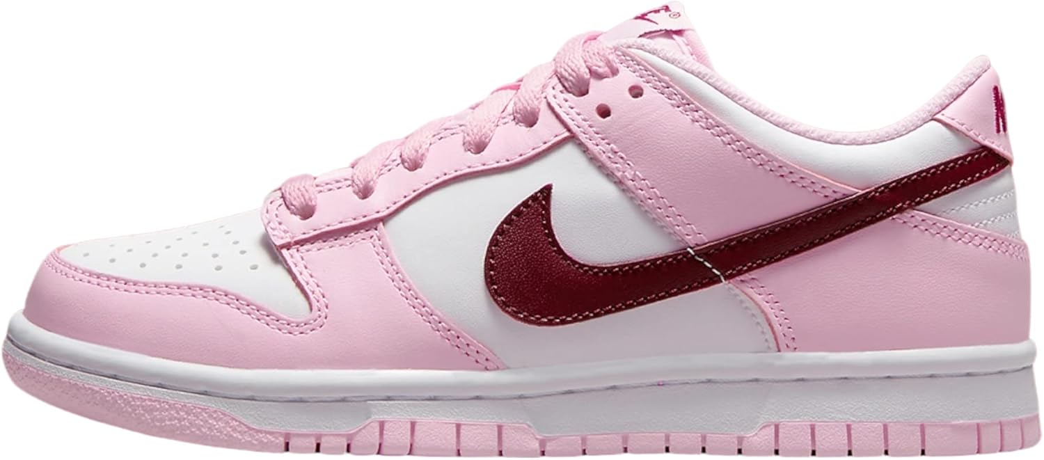 

Кроссовки Nike Dunk Low для детей, розовый/белый