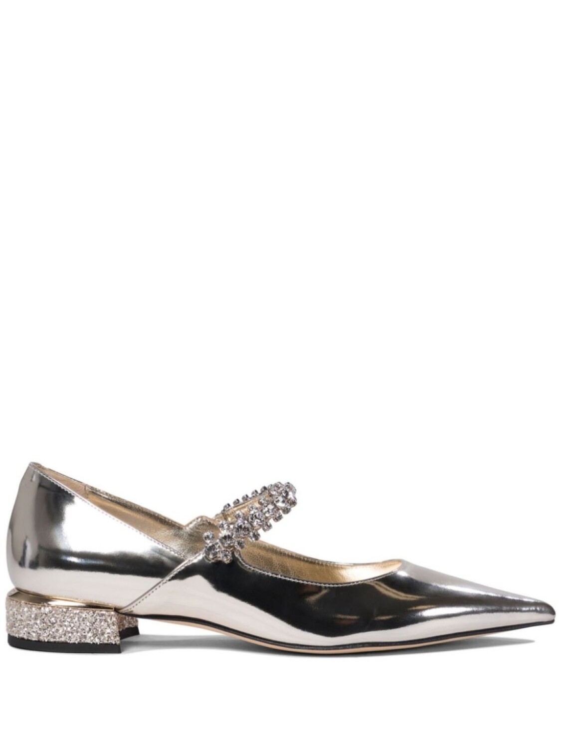 Балетки Bing Jimmy Choo, нейтральный цвет