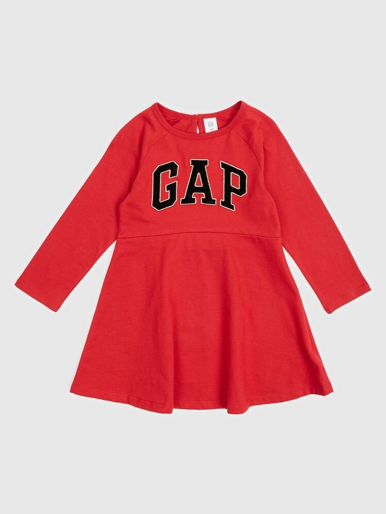 

Платье с логотипом Gap, красный