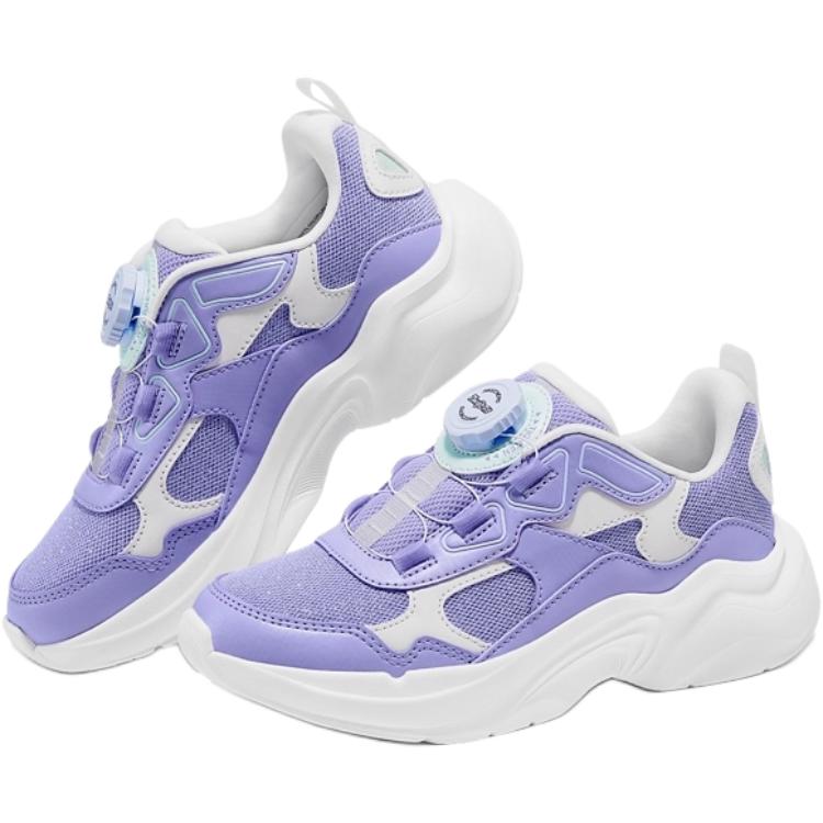 Skechers Kids SKECHERS GIRLS дышащие низкие детские повседневные кроссовки Purple Kids' — фото 3