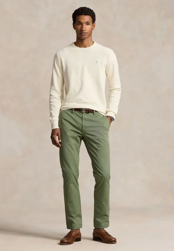 Брюки-Чиносы bedford из эластичной ткани зауженного кроя Polo Ralph Lauren, Washed Forest — фото 2