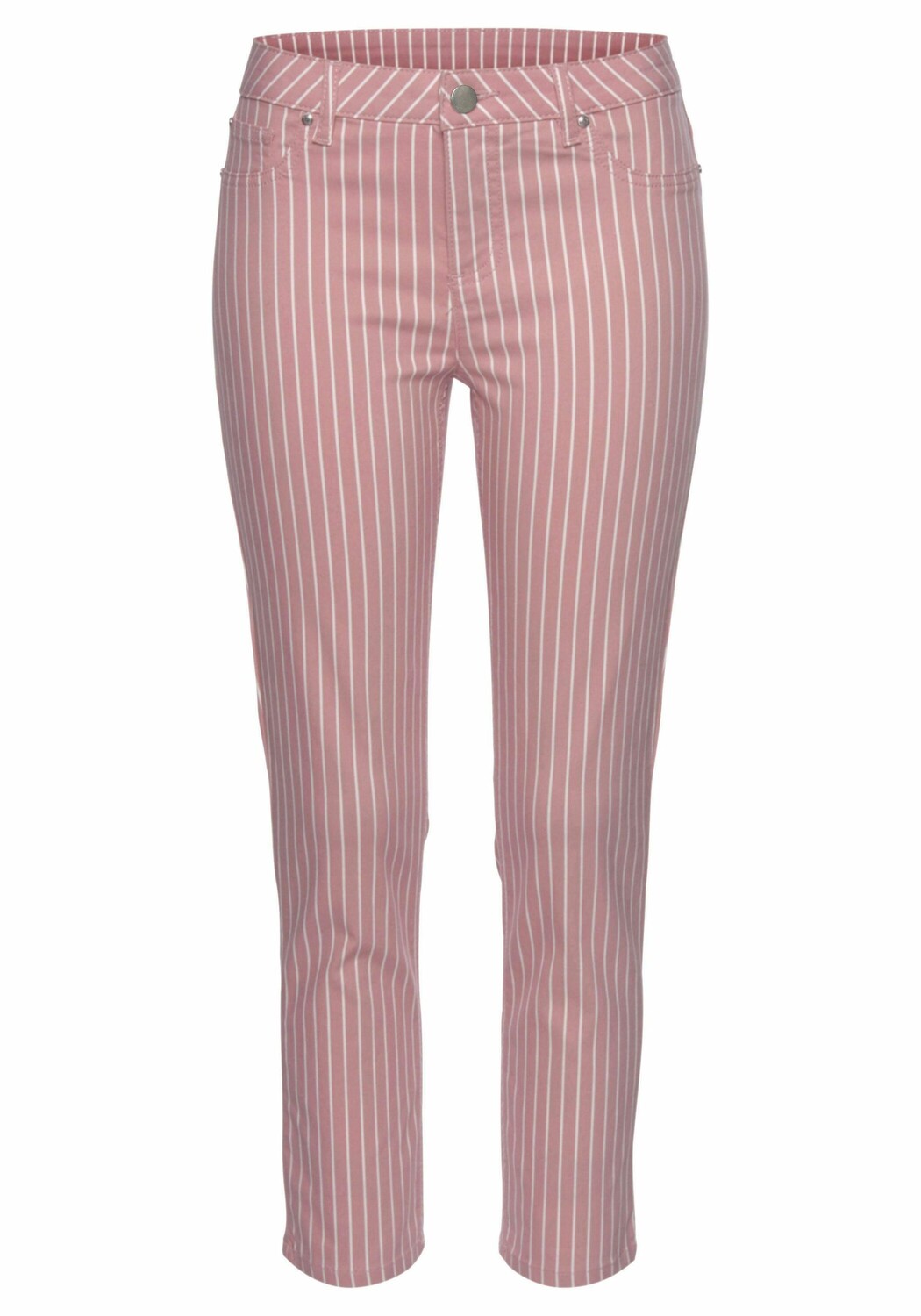 

Леггинсы LASCANA 7/8 Jeggings, цвет mauve weiß gestreift